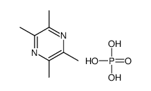 phosphoric acid,2,3,5,6-tetramethylpyrazine结构式