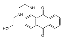 1-[2-(2-hydroxyethylamino)ethylamino]anthracene-9,10-dione Structure