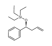 (S)-triethyl((1-phenylbut-3-en-1-yl)oxy)silane Structure