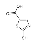 2-sulfanylidene-3H-1,3-thiazole-5-carboxylic acid结构式