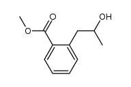 methyl 2-(2-hydroxypropyl)benzoate结构式