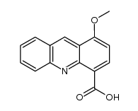 1-methoxyacridine-4-carboxylic acid结构式