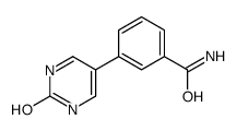 3-(2-oxo-1H-pyrimidin-5-yl)benzamide Structure