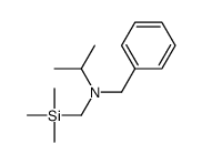 N-benzyl-N-(trimethylsilylmethyl)propan-2-amine Structure