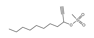 3-(methylsulfonyloxy)-1-undecyne Structure