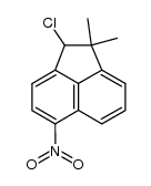 2-chloro-1,1-dimethyl-5-nitroacenaphthene结构式