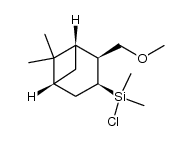 chloro((1S,2S,3S,5R)-2-(methoxymethyl)-6,6-dimethylbicyclo[3.1.1]heptan-3-yl)dimethylsilane Structure