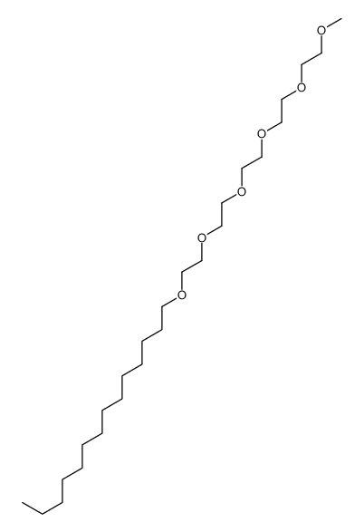 1-[2-[2-[2-[2-(2-methoxyethoxy)ethoxy]ethoxy]ethoxy]ethoxy]tetradecane结构式