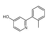 2-(2-methylphenyl)-1H-pyridin-4-one Structure