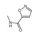 N-methyl-1,2-oxazole-5-carboxamide结构式
