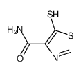 4-Thiazolecarboxamide,5-mercapto-(9CI)结构式