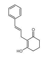2-cinnamyl-1,3-diphenylpropane-1,3-dione Structure