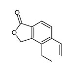 4-ethyl-5-vinyl-2-benzofuran-1(3H)-one结构式