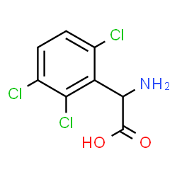 AMINO-(2,3,6-TRICHLORO-PHENYL)-ACETIC ACID结构式