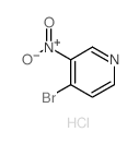 4-BROMO-3-NITROPYRIDINE HYDROCHLORIDE structure