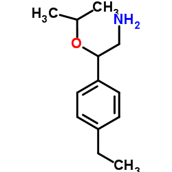 2-(4-Ethylphenyl)-2-isopropoxyethanamine Structure