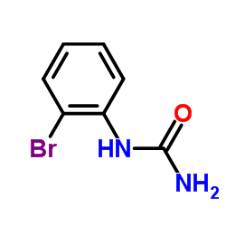 (2-溴苯基)脲结构式