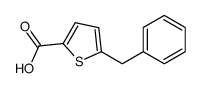 5-Benzyl-2-thiophenecarboxylic acid Structure