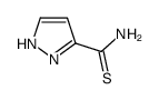 2H-PYRAZOLE-3-CARBOTHIOIC ACID AMIDE Structure