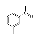 1-methyl-3-methylsulfinylbenzene Structure