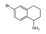6-Bromo-1,2,3,4-tetrahydronaphthalen-1-amine structure