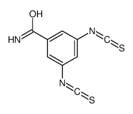 3,5-diisothiocyanatobenzamide Structure