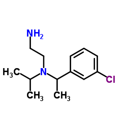 N-[1-(3-Chlorophenyl)ethyl]-N-isopropyl-1,2-ethanediamine结构式