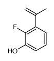 2-fluoro-3-prop-1-en-2-ylphenol结构式