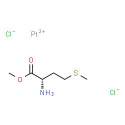 O-methyl-methionine-dichloroplatinum(II)结构式
