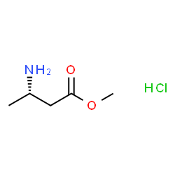 (S)-Methyl 3-aminobutanoate hydrochloride Structure