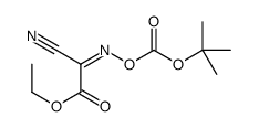 BOC-Oxyma Ethyl 2-(tert-Butoxycarbonyloxyimino)-2-cyanoacetate Structure
