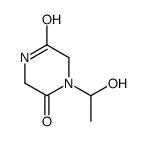 2,5-Piperazinedione,1-(1-hydroxyethyl)-(9CI) picture