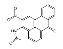 2-nitro-3-acetylaminobenzanthrone Structure