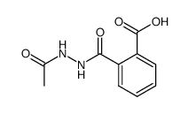 1-Acetyl-2-(o-carboxy-benzoyl)-hydrazin结构式