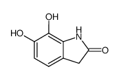 2H-Indol-2-one,1,3-dihydro-6,7-dihydroxy-(9CI) Structure