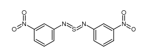 N,N'-bis-(3-nitro-phenyl)-sulfur diimide Structure