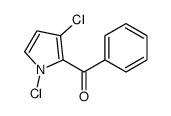 (1,3-dichloropyrrol-2-yl)-phenylmethanone结构式