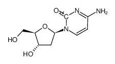 2'-deoxycytidine, [2-14c] Structure