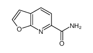 Furo[2,3-b]pyridine-6-carboxamide (9CI)结构式