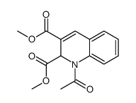 dimethyl 1-acetyl-2H-quinoline-2,3-dicarboxylate结构式