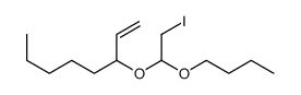 3-(1-butoxy-2-iodoethoxy)oct-1-ene Structure