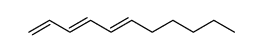 (E,E)-1,3,5-undecatriene structure