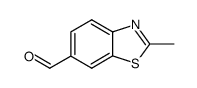 6-Benzothiazolecarboxaldehyde,2-methyl-(8CI,9CI)结构式