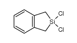 2,2-dichloro-2,3-dihydro-2-silaindene结构式