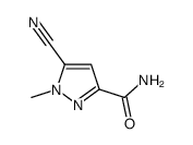 1H-Pyrazole-3-carboxamide,5-cyano-1-methyl-(9CI) picture