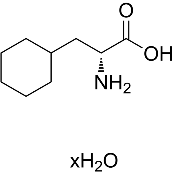 3-环己基-D-丙氨酸水合物结构式