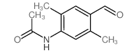 Acetamide,N-(4-formyl-2,5-dimethylphenyl)-结构式
