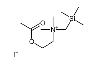 2-acetyloxyethyl-dimethyl-(trimethylsilylmethyl)azanium,iodide Structure