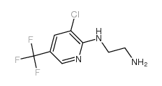 N1-[3-CHLORO-5-(TRIFLUOROMETHYL)-2-PYRIDINYL]-1,2-ETHANEDIAMINE Structure