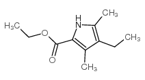 Ethyl 4-Ethyl-3,5-Dimethyl-1h-Pyrrole-2-Carboxylic structure